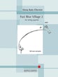 Fast Blue Village #2 String Quartet Score and Parts cover